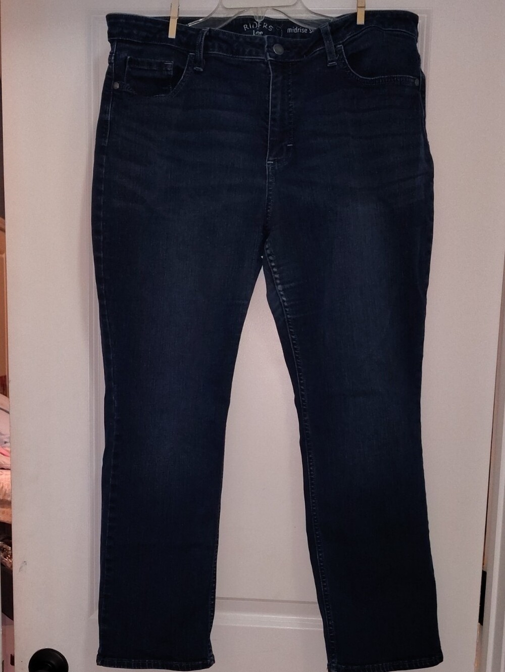 Lee Straight Leg Women's Jeans in Dark Blue